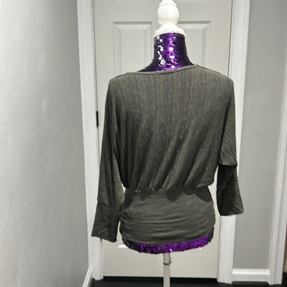 Green envelope Los Angeles med green worn once - Picture 3 of 4